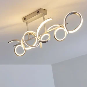 hofstein Plafonnier Lavaca LED Argenté, 1 lumière* Lampes Modernes