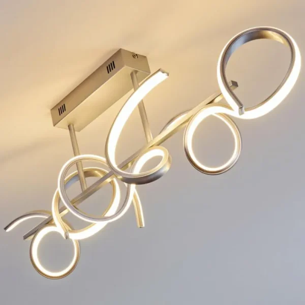 hofstein Plafonnier Lavaca LED Argenté, 1 lumière* Lampes Modernes