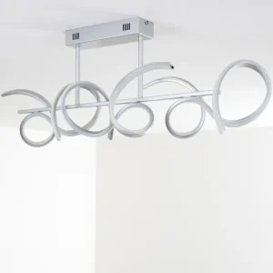 hofstein Plafonnier Lavaca LED Argenté, 1 lumière* Lampes Modernes