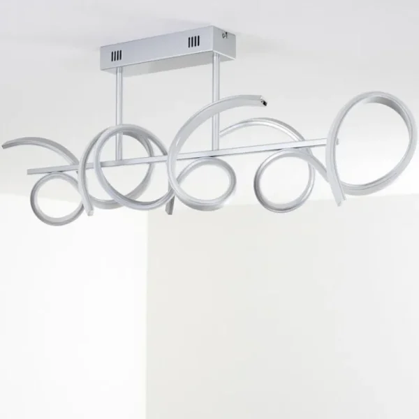 hofstein Plafonnier Lavaca LED Argenté, 1 lumière* Lampes Modernes