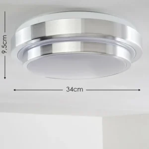 hofstein Plafonnier LED SORA Blanc, 1 lumière* Lampes Modernes