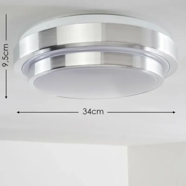 hofstein Plafonnier LED SORA Blanc, 1 lumière* Lampes Modernes