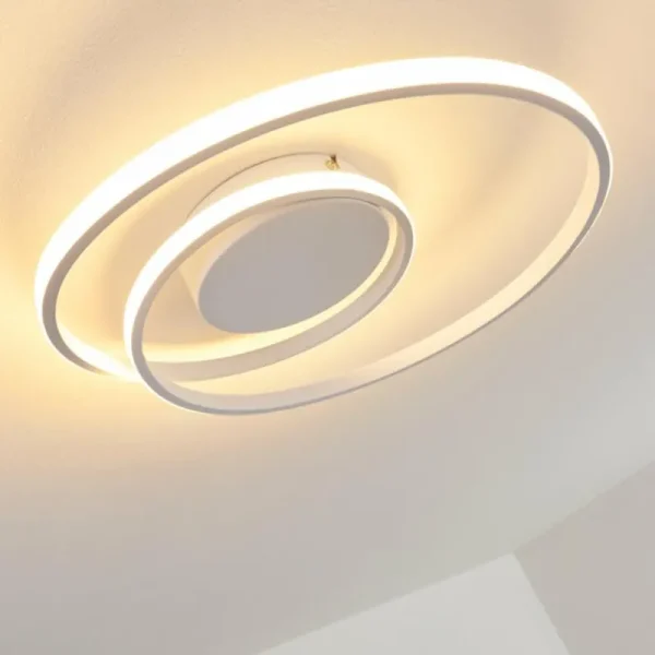 hofstein Plafonnier Leksund LED Blanc, 1 lumière* Lampes Modernes