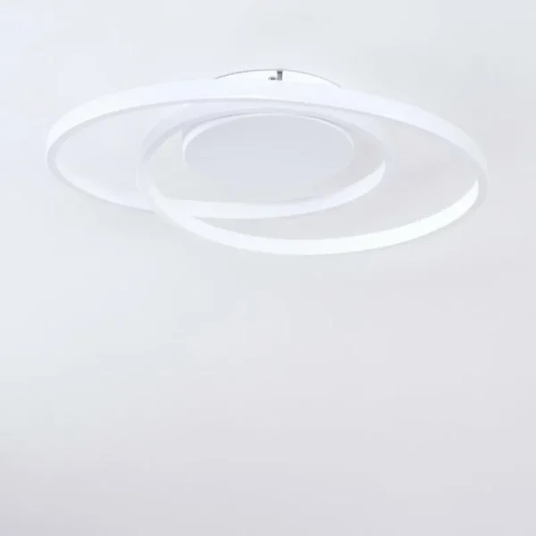 hofstein Plafonnier Leksund LED Blanc, 1 lumière* Lampes Modernes