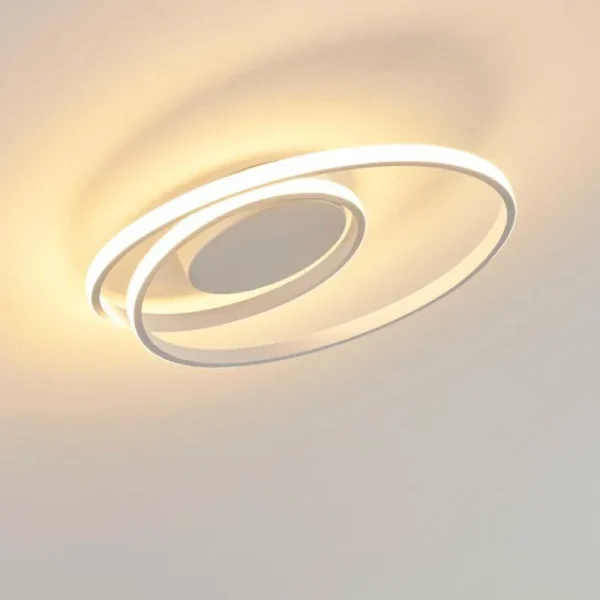 hofstein Plafonnier Leksund LED Blanc, 1 lumière* Lampes Modernes