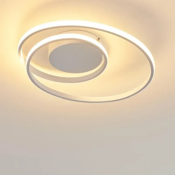 hofstein Plafonnier Leksund LED Blanc, 1 lumière* Lampes Modernes