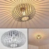 hofstein Plafonnier Lepa Gris, 1 lumière* Lampes Modernes