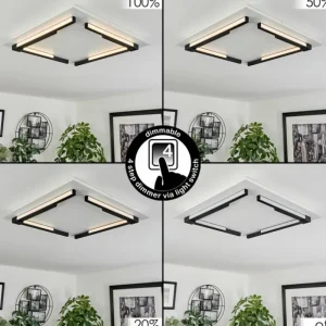 hofstein Plafonnier Leroux LED Blanc, 1 lumière* Lampes Modernes
