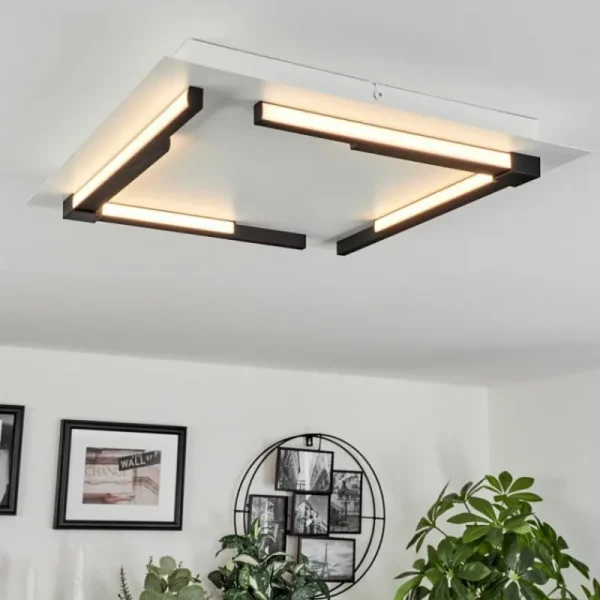 hofstein Plafonnier Leroux LED Blanc, 1 lumière* Lampes Modernes