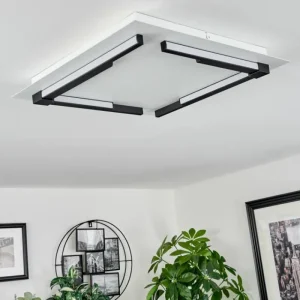 hofstein Plafonnier Leroux LED Blanc, 1 lumière* Lampes Modernes