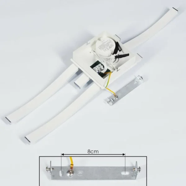 hofstein Plafonnier Letala LED Blanc, 3 lumières* Lampes Modernes