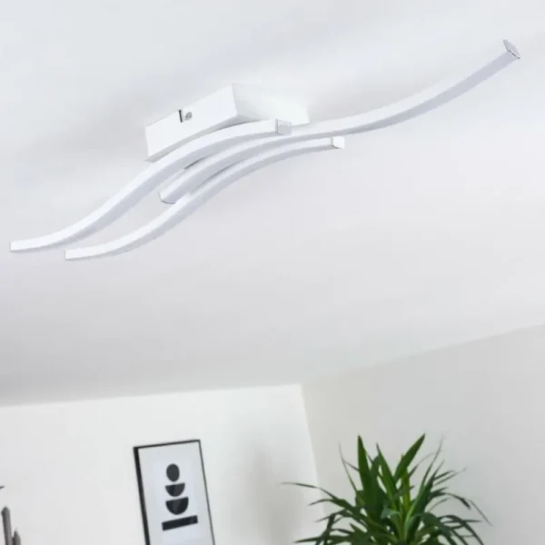 hofstein Plafonnier Letala LED Blanc, 3 lumières* Lampes Modernes