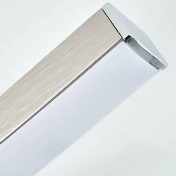 hofstein Plafonnier Letala LED Nickel mat, 4 lumières* Lampes Modernes