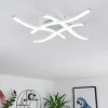 hofstein Plafonnier Letala LED Noir, 4 lumières* Lampes Modernes