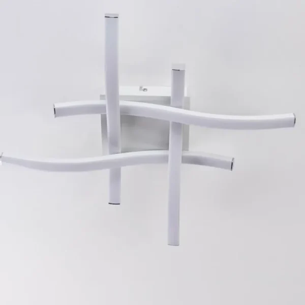 hofstein Plafonnier Letala LED Noir, 4 lumières* Lampes Modernes