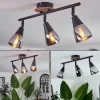 hofstein Plafonnier Leteque Écru, Noir, 3 lumières* Lampes Modernes
