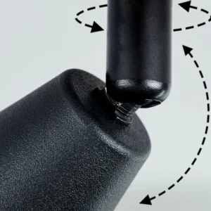 hofstein Plafonnier Leteque Écru, Noir, 1 lumière* Lampes Modernes