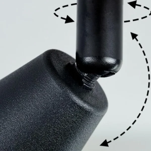 hofstein Plafonnier Leteque Écru, Noir, 1 lumière* Lampes Modernes