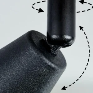 hofstein Plafonnier Leteque Écru, Noir, 2 lumières* Lampes Modernes