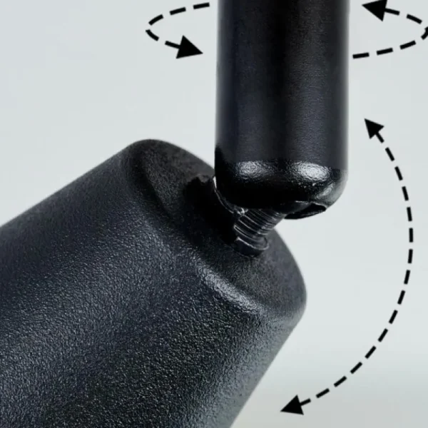 hofstein Plafonnier Leteque Écru, Noir, 2 lumières* Lampes Modernes