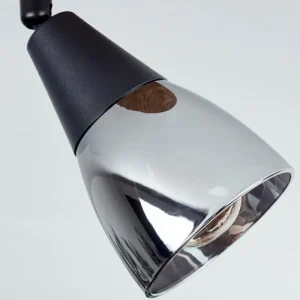 hofstein Plafonnier Leteque Écru, Noir, 3 lumières* Lampes Modernes
