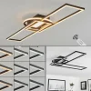 hofstein Plafonnier Lillavois LED Noir, 1 lumière, Télécommandes* Lampes Modernes