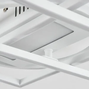 hofstein Plafonnier Lillavois LED Blanc, 1 lumière, Télécommandes* Lampes Modernes