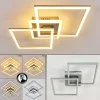hofstein Plafonnier Lithgow LED Argenté, 1 lumière* Lampes Modernes