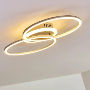 hofstein Plafonnier Lithgow LED Argenté, 1 lumière* Lampes Modernes