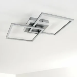 hofstein Plafonnier Lithgow LED Argenté, 1 lumière* Lampes Modernes