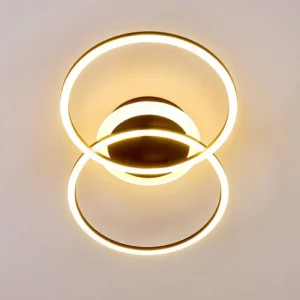 hofstein Plafonnier Lithgow LED Noir, 1 lumière* Lampes Modernes