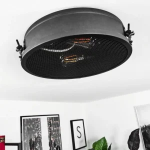 hofstein Plafonnier Lofthus Noir, 2 lumières* Lampes Modernes