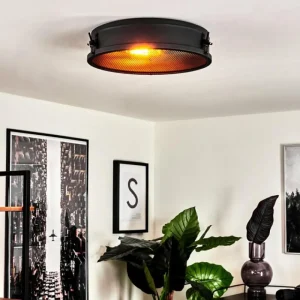 hofstein Plafonnier Lofthus Noir, 2 lumières* Lampes Modernes