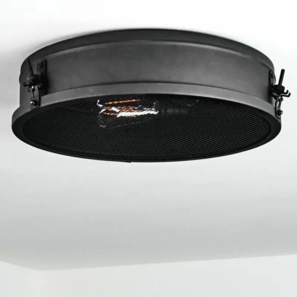 hofstein Plafonnier Lofthus Noir, 2 lumières* Lampes Modernes