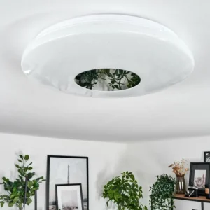 hofstein Plafonnier Lumsden LED Blanc, 1 lumière, Détecteur de mouvement* Lampes Modernes