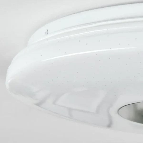 hofstein Plafonnier Lumsden LED Blanc, 1 lumière, Détecteur de mouvement* Lampes Modernes