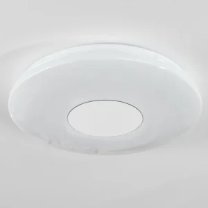 hofstein Plafonnier Lumsden LED Blanc, 1 lumière, Détecteur de mouvement* Lampes Modernes