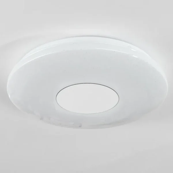 hofstein Plafonnier Lumsden LED Blanc, 1 lumière, Détecteur de mouvement* Lampes Modernes