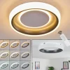 hofstein Plafonnier Mackay LED Anthracite, Blanc, 1 lumière* Lampes Modernes