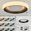 hofstein Plafonnier Mackay LED Blanc, 1 lumière, Télécommandes* Lampes Modernes