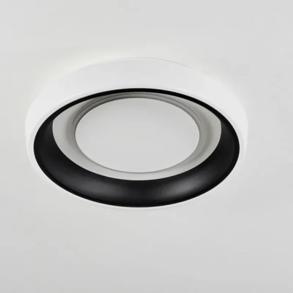 hofstein Plafonnier Mackay LED Blanc, 1 lumière, Télécommandes* Lampes Modernes
