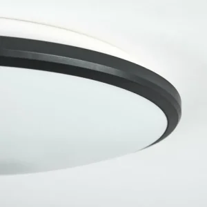hofstein Plafonnier Magdala LED Noir, Blanc, 1 lumière* Lampes Modernes