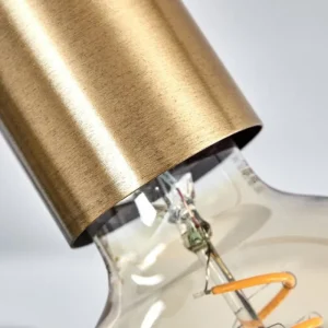 hofstein Plafonnier Maidfordo Laiton, Noir, 4 lumières* Lampes Modernes