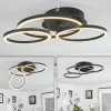 hofstein Plafonnier Malanie LED Noir, 1 lumière* Lampes Modernes