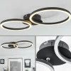 hofstein Plafonnier Malanje LED Noir, 2 lumières* Lampes Modernes