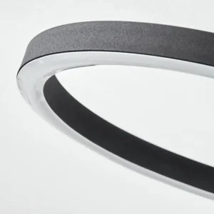 hofstein Plafonnier Malanje LED Noir, 2 lumières* Lampes Modernes