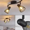 hofstein Plafonnier Malawi Noir, 2 lumières* Lampes Modernes