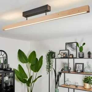 hofstein Plafonnier Mansupa LED Écru, Noir, 3 lumières* Lampes Modernes