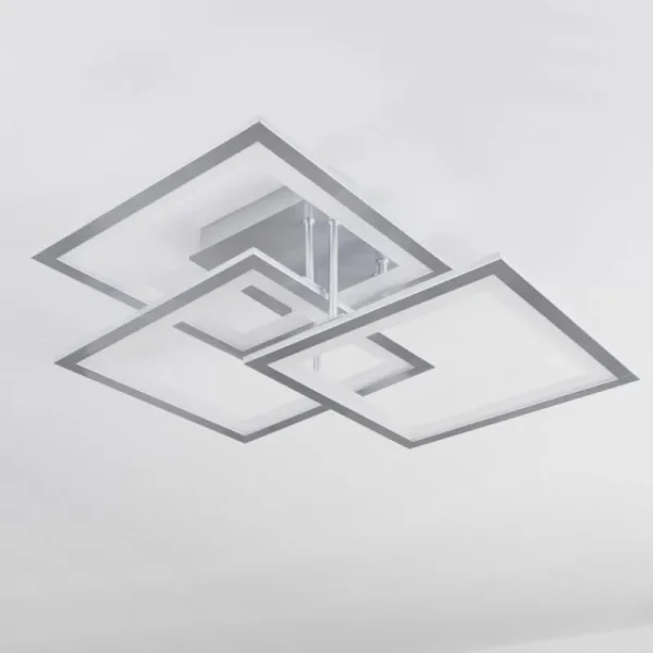 hofstein Plafonnier Marcus LED Argenté, 1 lumière* Lampes Modernes