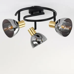 hofstein Plafonnier Mariefred Noir, 3 lumières* Lampes Modernes